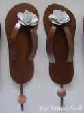 cabide chinelo
