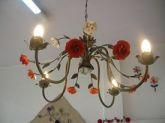 lustre  4 lâmpadas