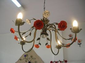 lustre  4 lâmpadas